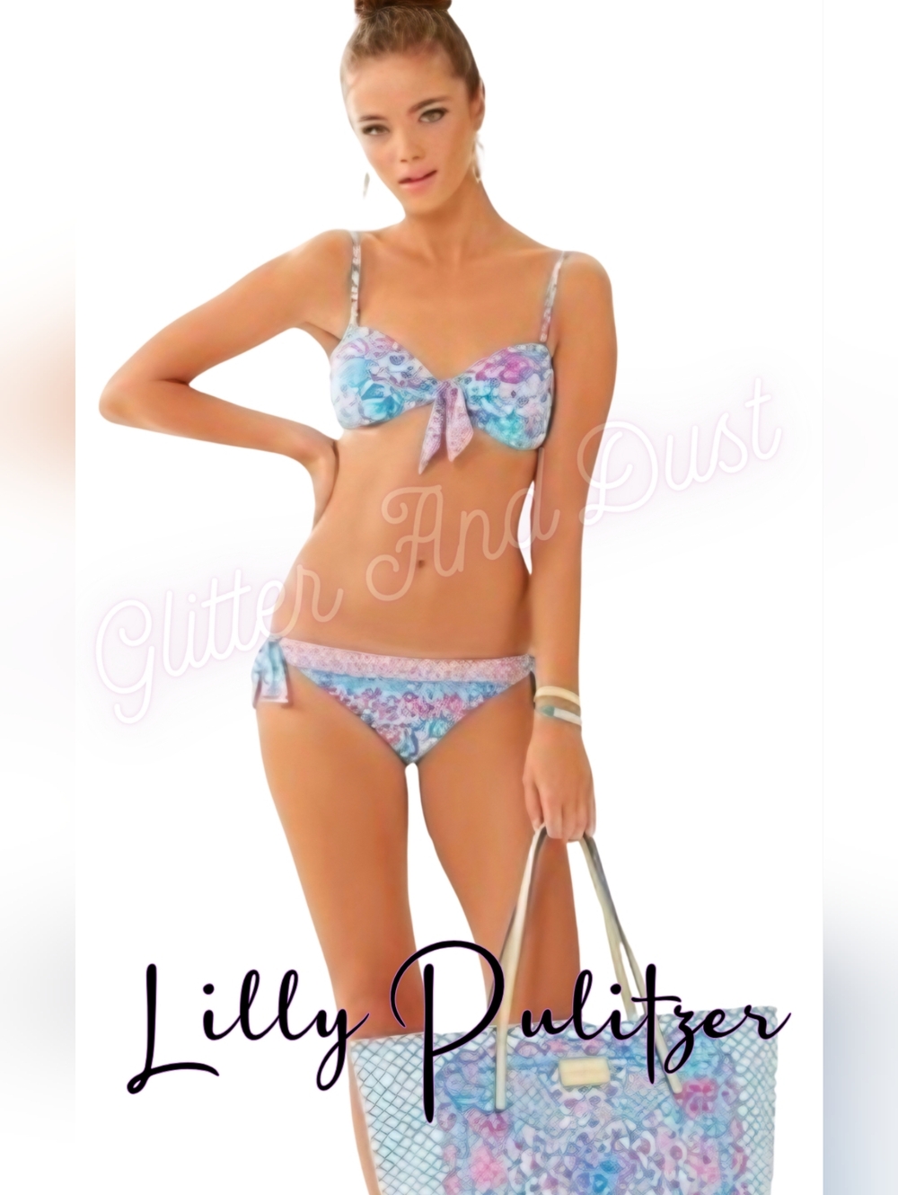 Lilly Pulitzer Pinchers Picnic Bikini Bottoms